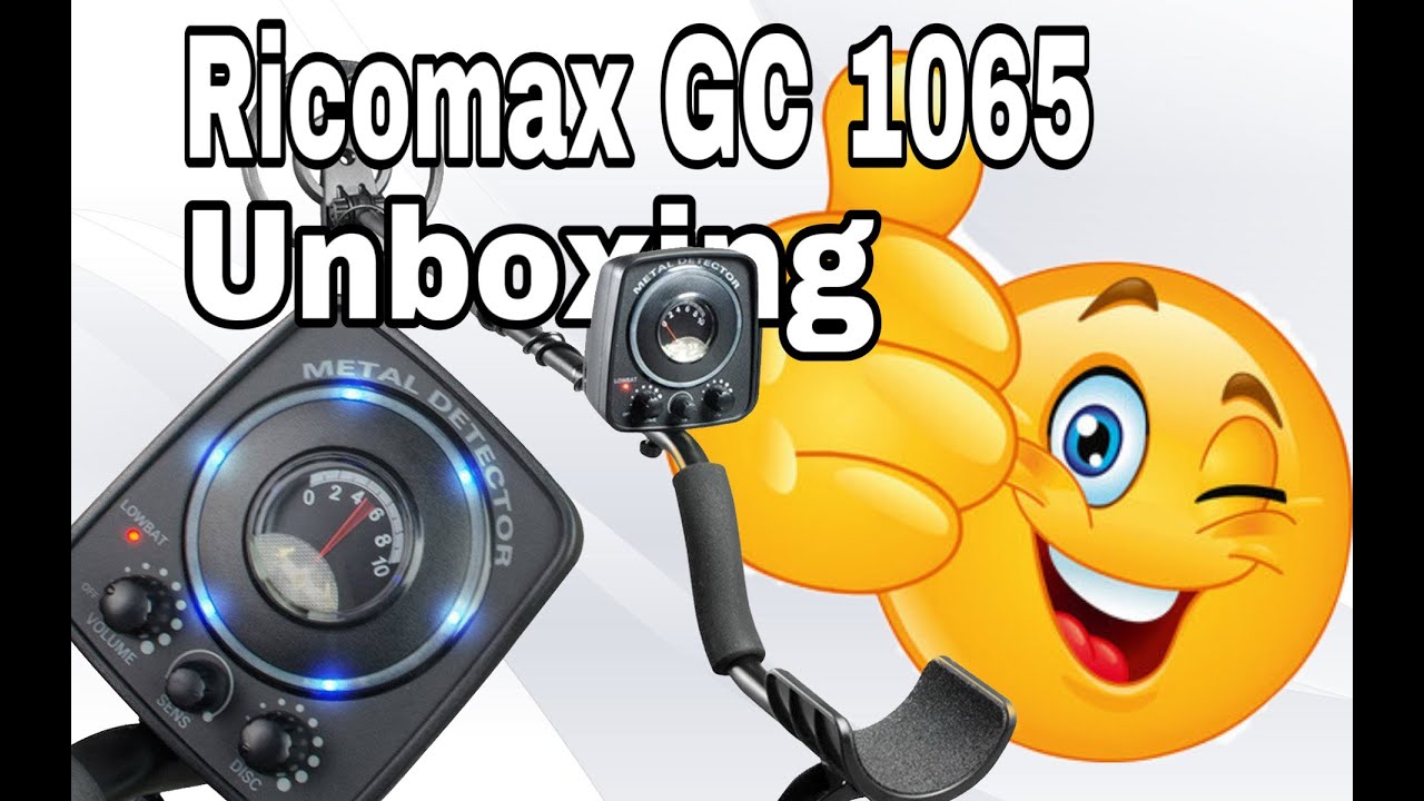 RM Ricomax GC 1065 Beginner Metal Detector Review