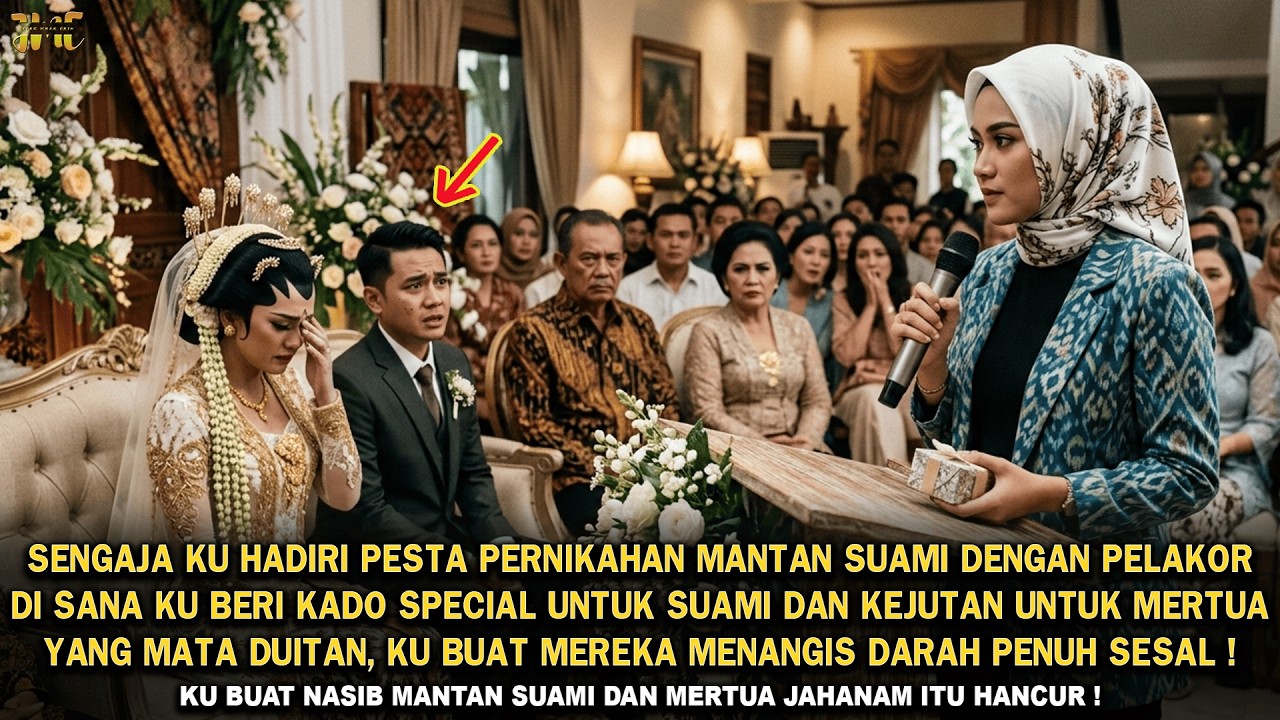 SENGAJA KU HADIRI AKAD NIKAH MANAN SUAMI DAN PELAKOR, KU BUAT DIA DAN MERTUA JAHAT MALU DAN MENYESAL