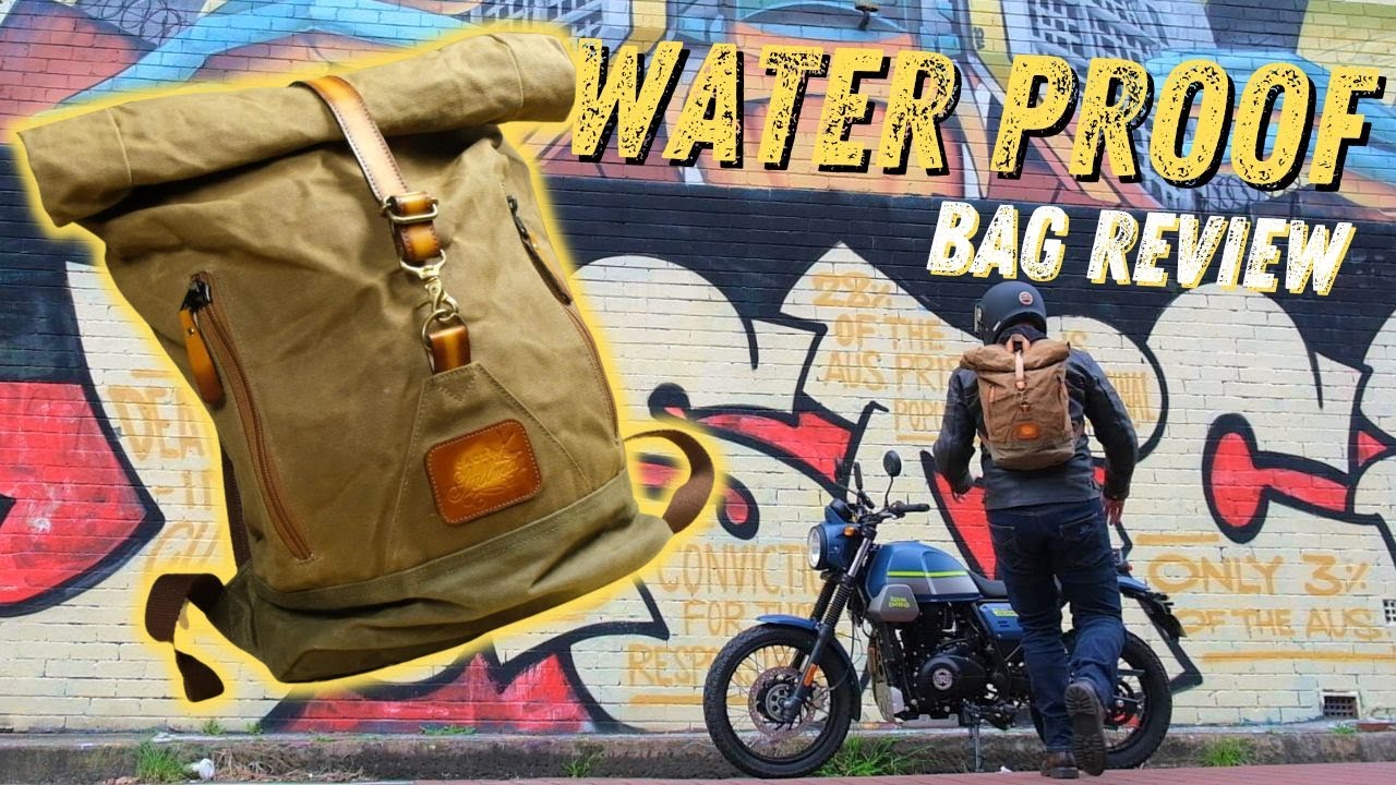 The Best Water Proof Back Pack - Jack Stillman MAD-13 Bag review