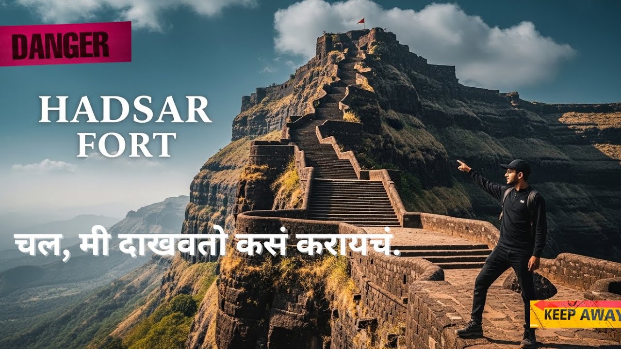 Hadsar Fort Trek | Dangerous Steps Near Naneghat | Full Vlog
