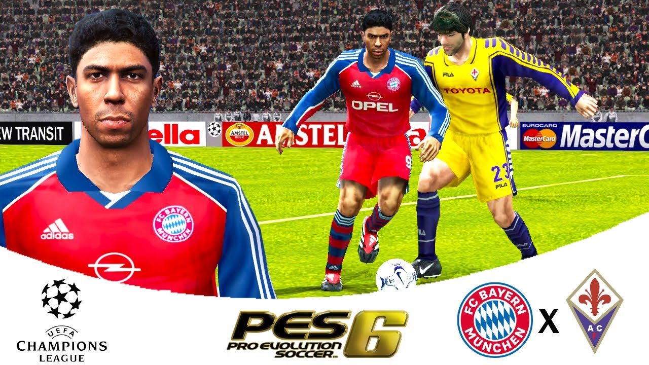 🏆⚽️🎮 Бавария Мюнхен x Фиорентина - Лига чемпионов 1999-2000 - Pro Evolution Soccer 6