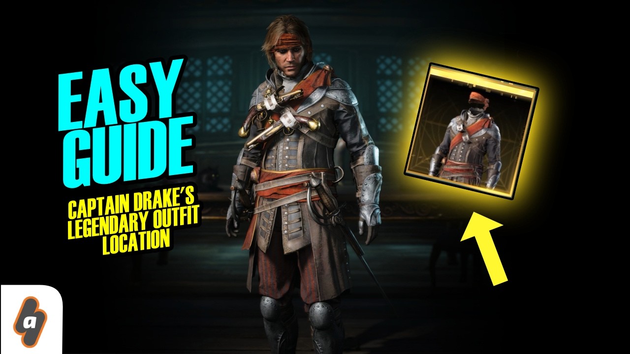EASY GUIDE: Captain Drake's Legendary Outfit location in AC Black Flag Resynced