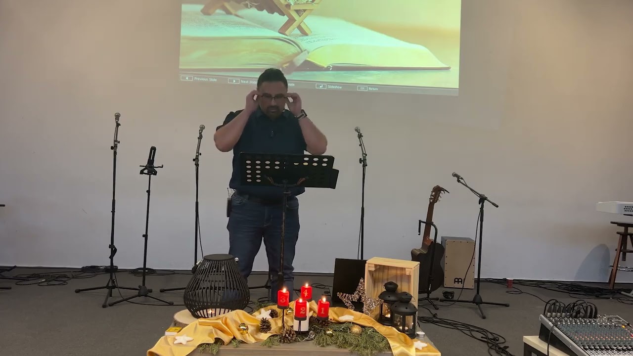 پیغام اول جشن کریسمس  ( کلیساهای متحد در بلژیک )