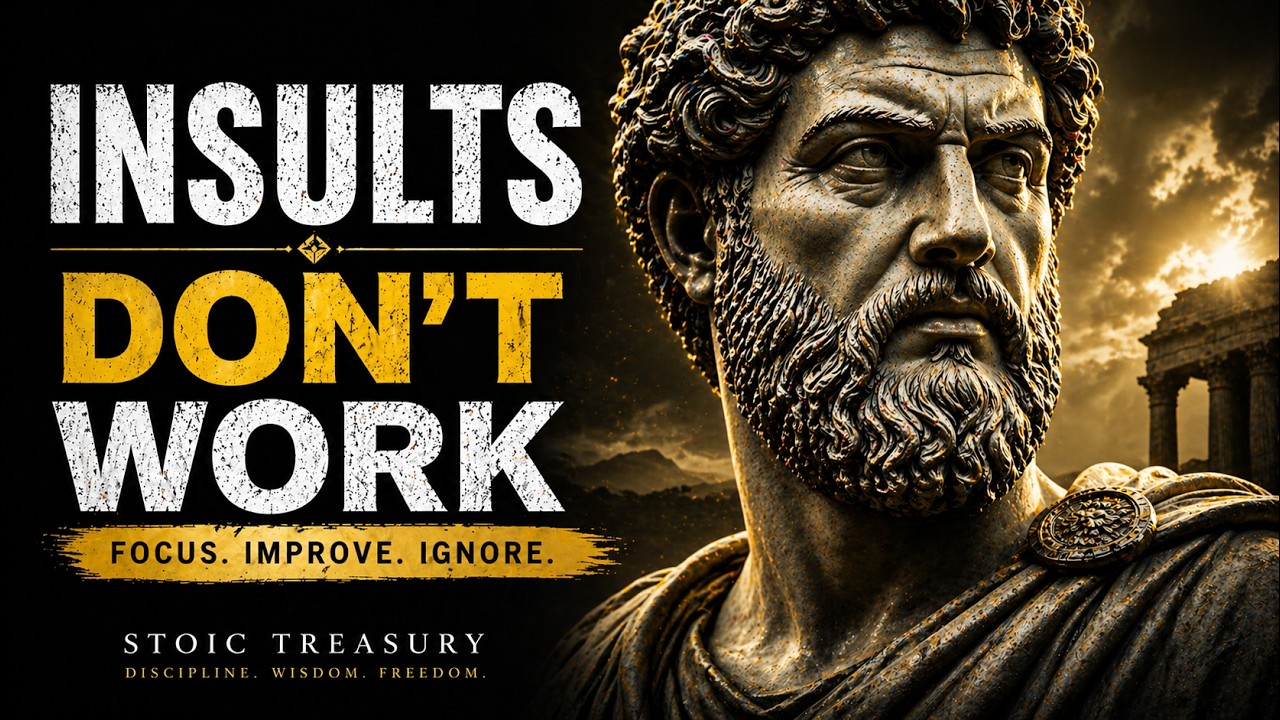 How Stoics Handle Insults | Stoic Wisdom From Marcus Aurelius