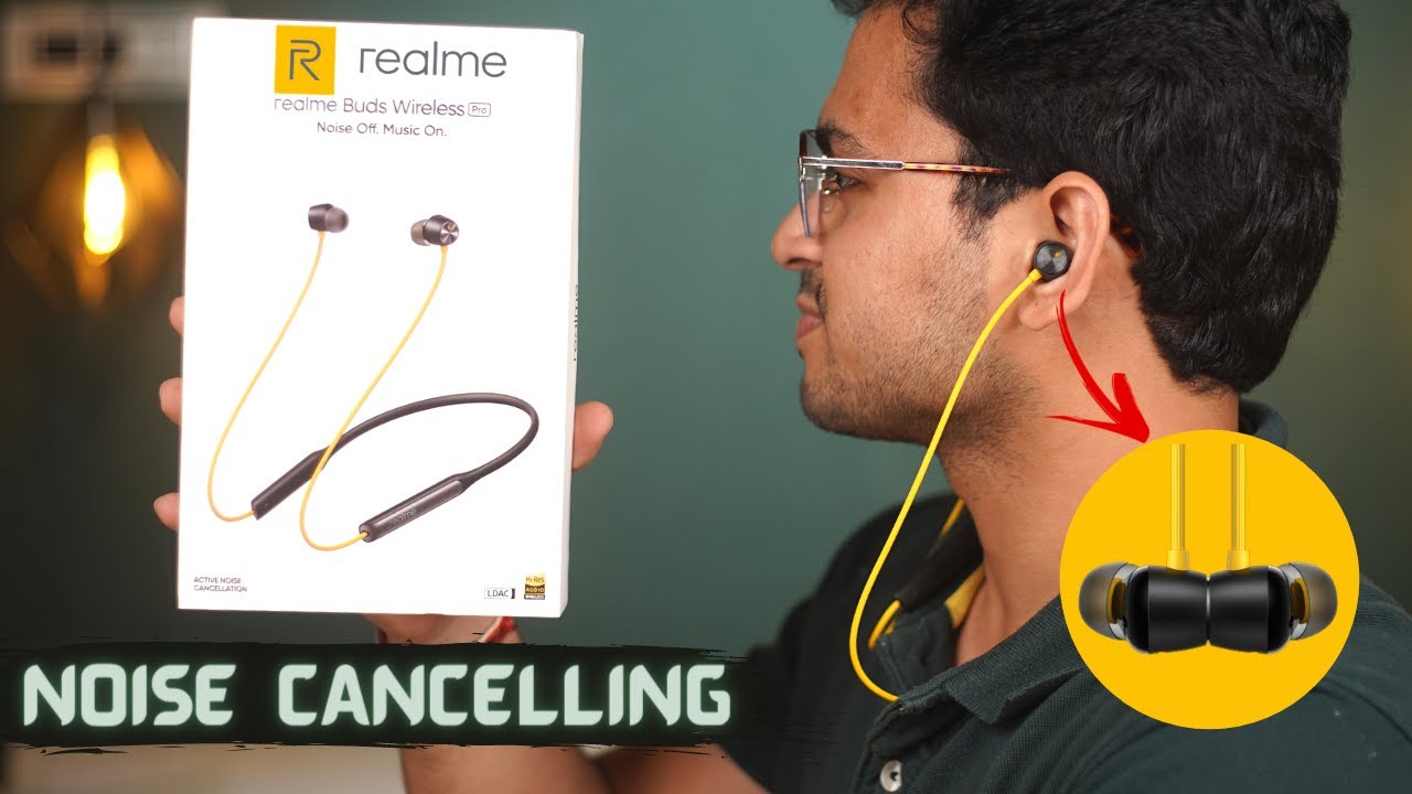 Realme Buds Wireless Pro Unboxing | Active Noise Cancelling Neck Band Headphones 🔥