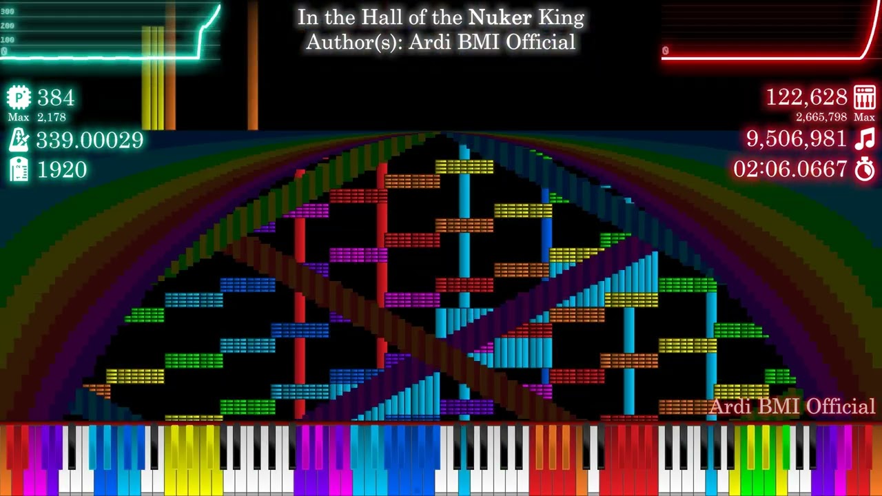 [Black MIDI] In the Hall of the Nuker King | 761.59 MILLION NOTES
