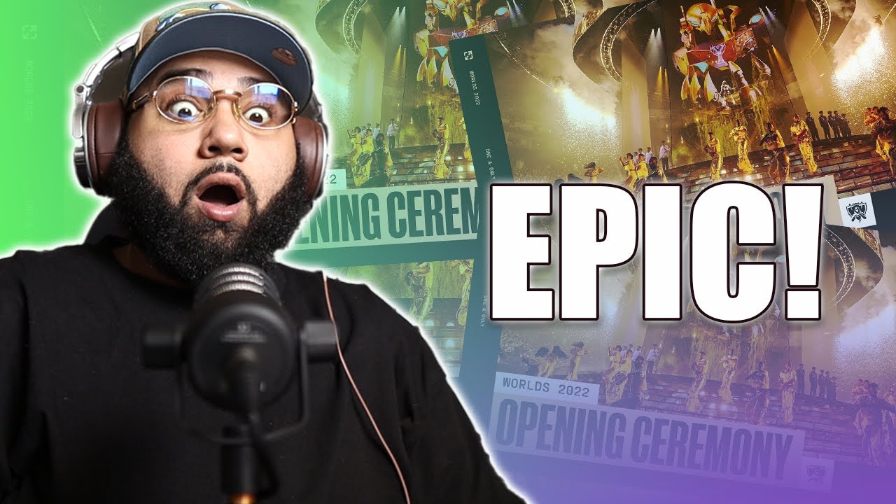 Worlds 2022 Finals Opening Ceremony Presented by Mastercard ft. Lil Nas X, Jackson Wang & - Reaction