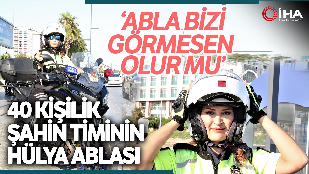 Turizm Kenti Antalya’nın İlk ve Tek Kadın Şahini Denetim İçin Yollarda
