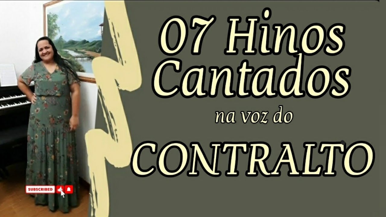 7 Hinos Cantados na voz do CONTRALTO _ HINOS CCB|HINÁRIO 5
