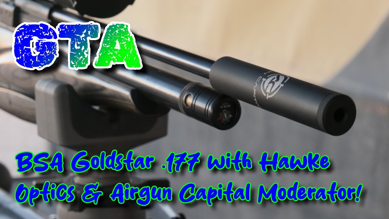 BSA Goldstar .177 Field Target Regulated PCP, does the Airgun Capital Moderator help Accuracy?