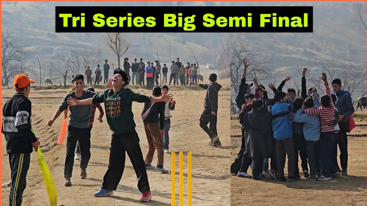 Ohoh  What a Thriller of a Match 😲 2nd Semi Final || Tri Series 2025 