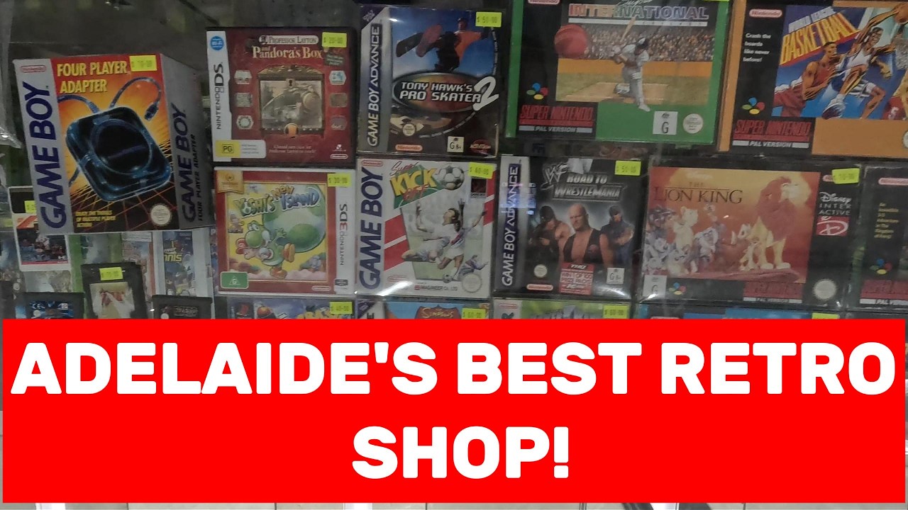 ПОТРЯСАЮЩЕ! Лучший магазин ретро-игр и игрушек в Аделаиде!
