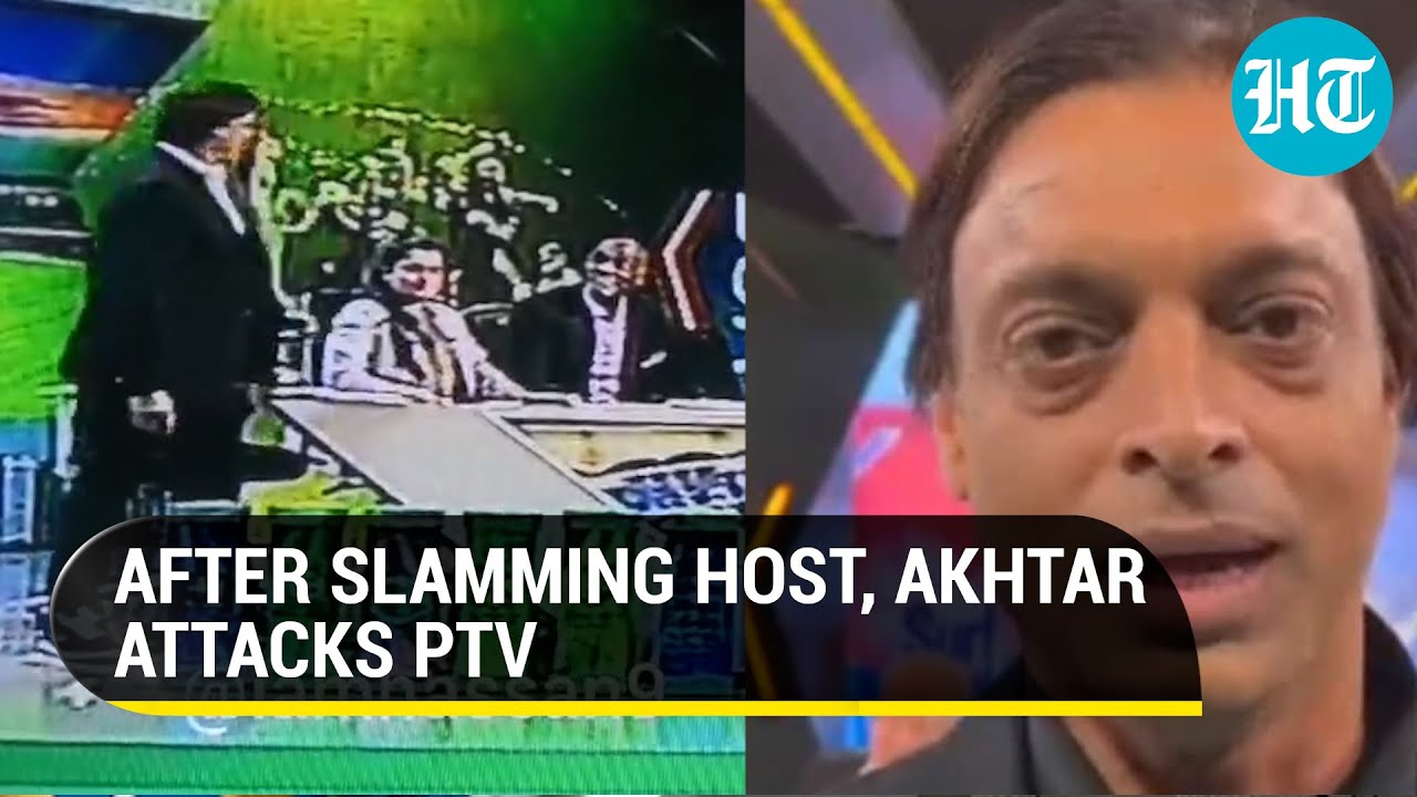 'Who are you to...': Shoaib Akhtar's fight with PTV after on-air spat, walk-out from live show