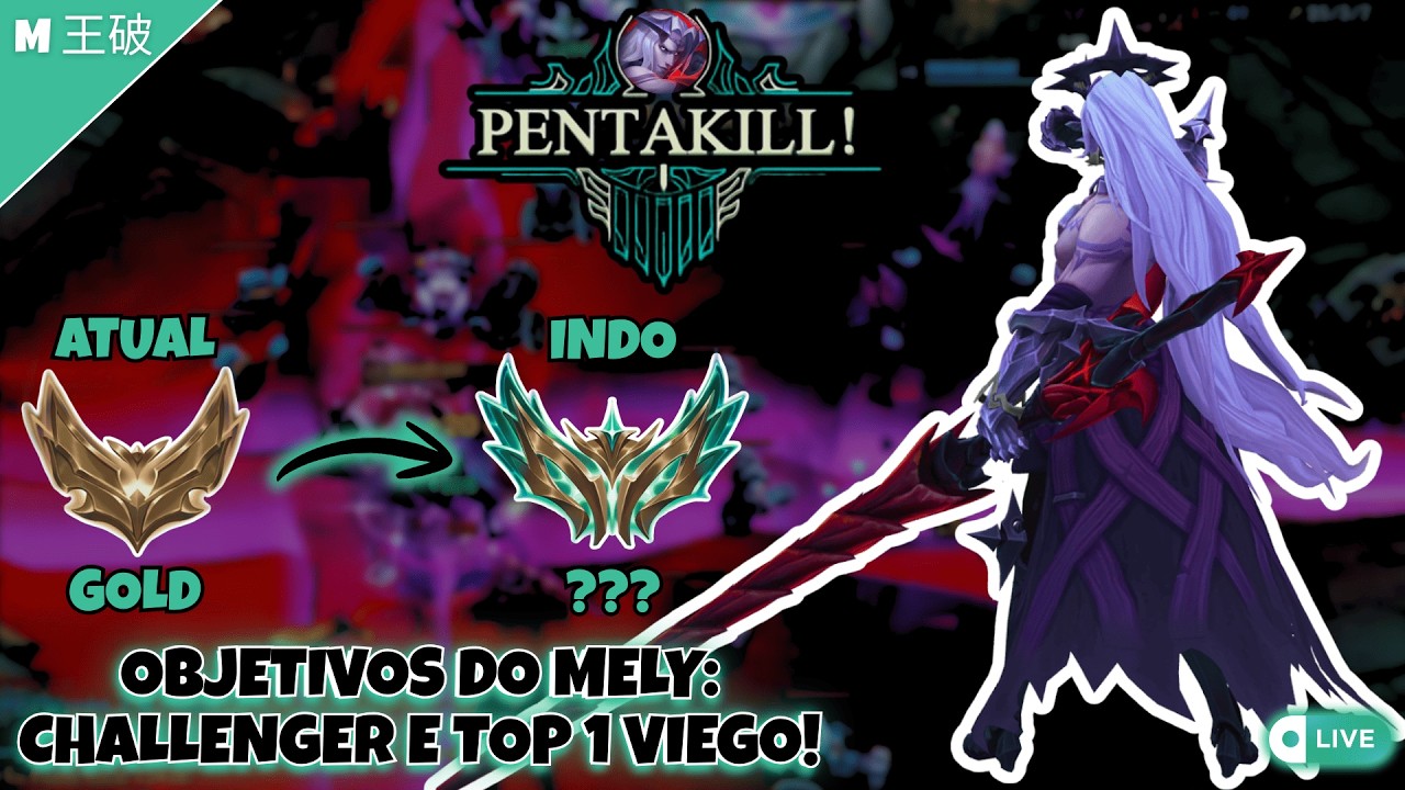 MEU REINO RETORNOU E ESTOU CONQUISTANDO CADA ELO! MONO VIEGO 🜲!  || Jorge Melyodas 王破 || #LOL