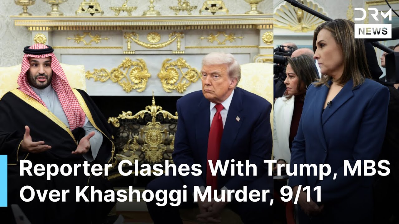 Трамп и МБС столкнулись с репортёром ABC из-за семейного бизнеса, убийства Джамаля Хашогги и OBL ...