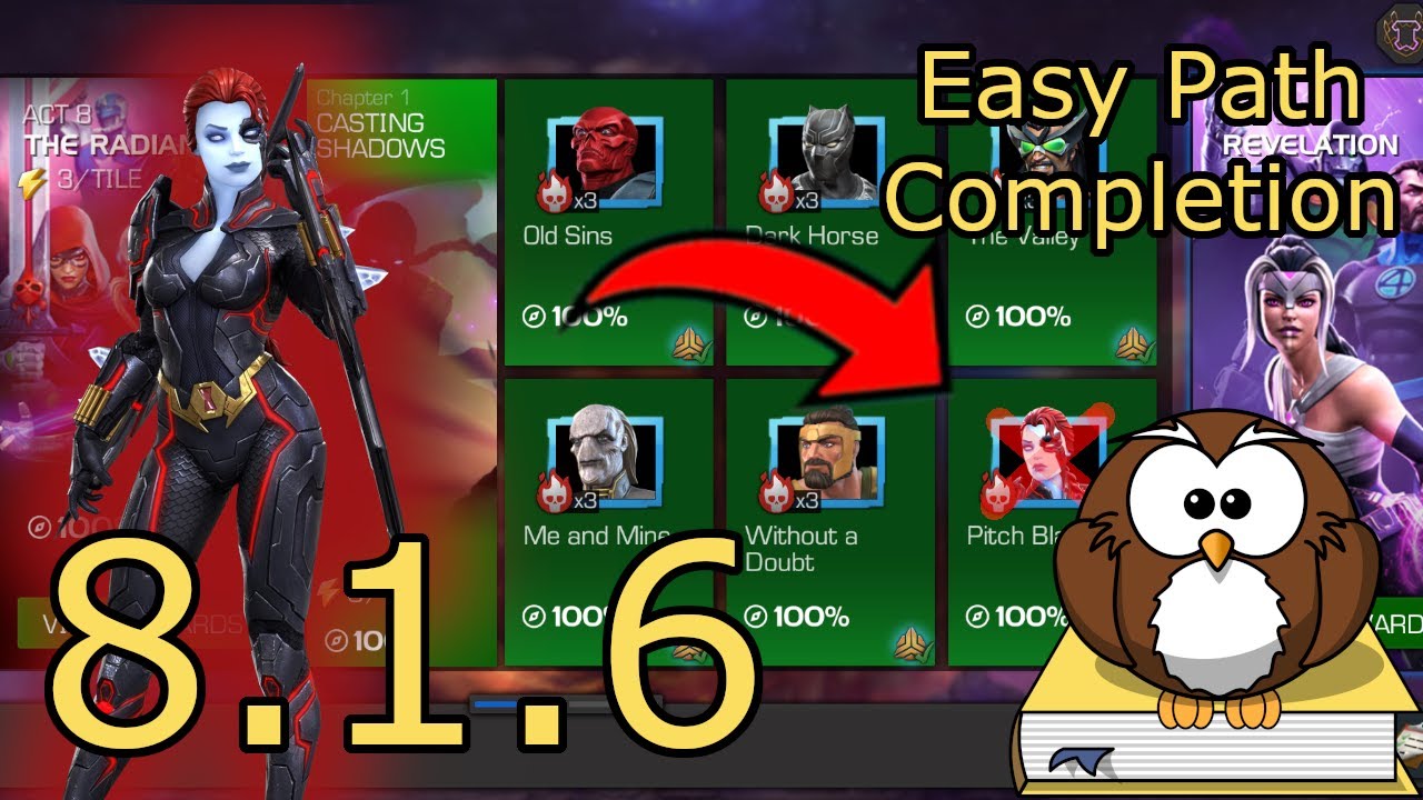 EVERYTHING you need to know to defeat 8.1.6 Pitch Black - 2025 - MCOC