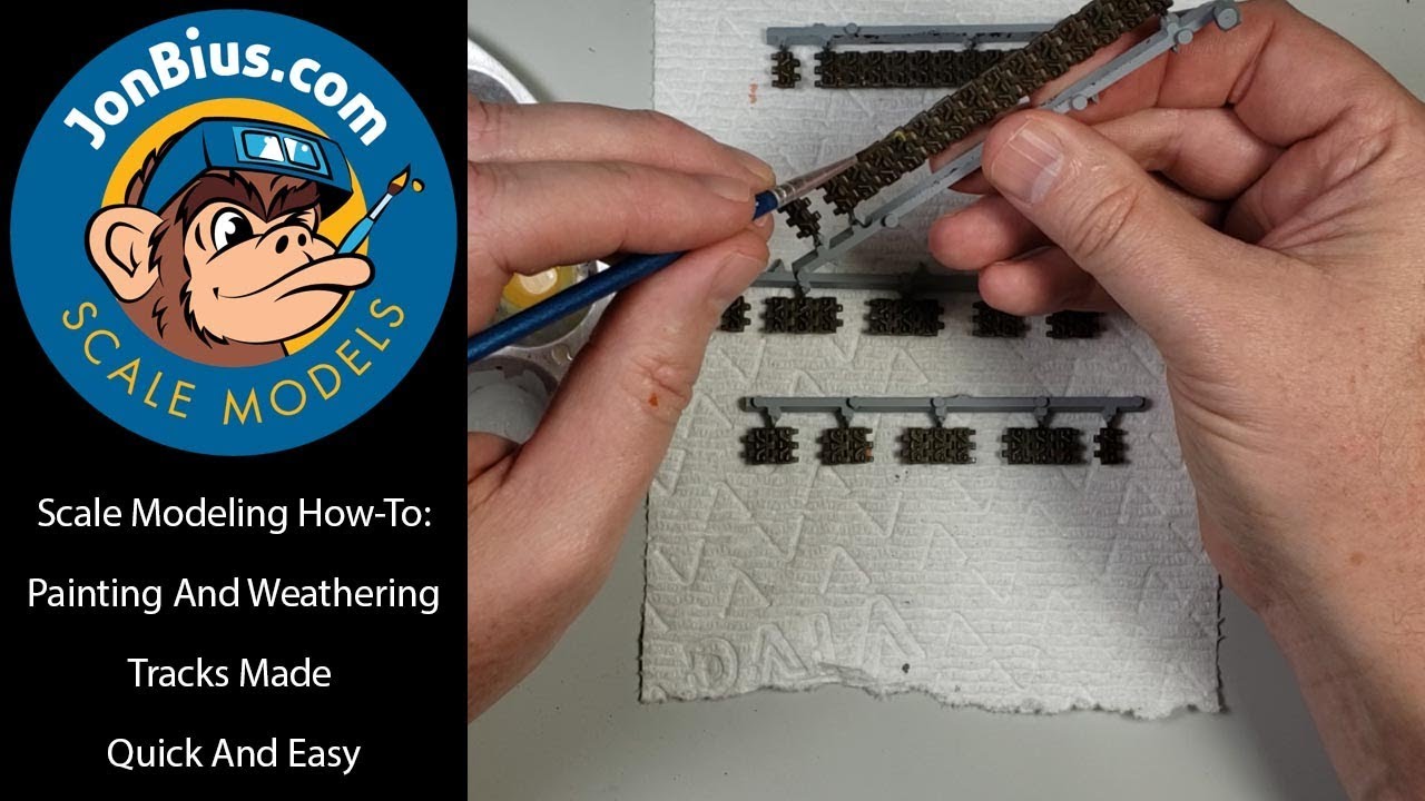 Scale Modeling How-To: Painting And Weathering Tracks Made Quick And Easy