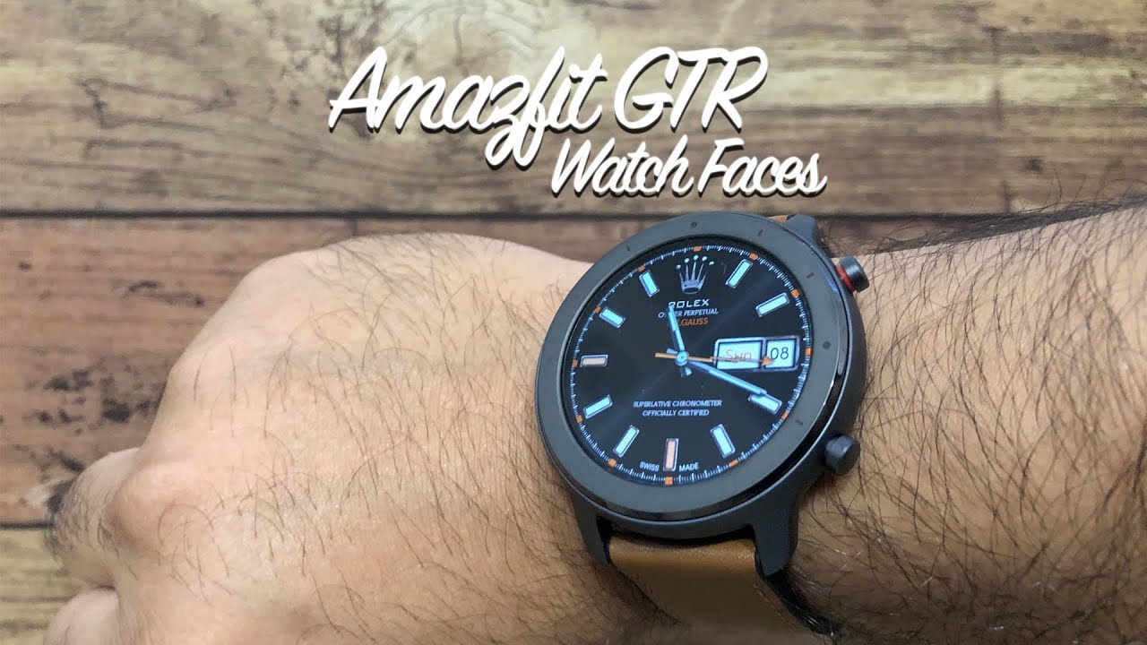 COMO TROCAR WATCH FACES DO GTR