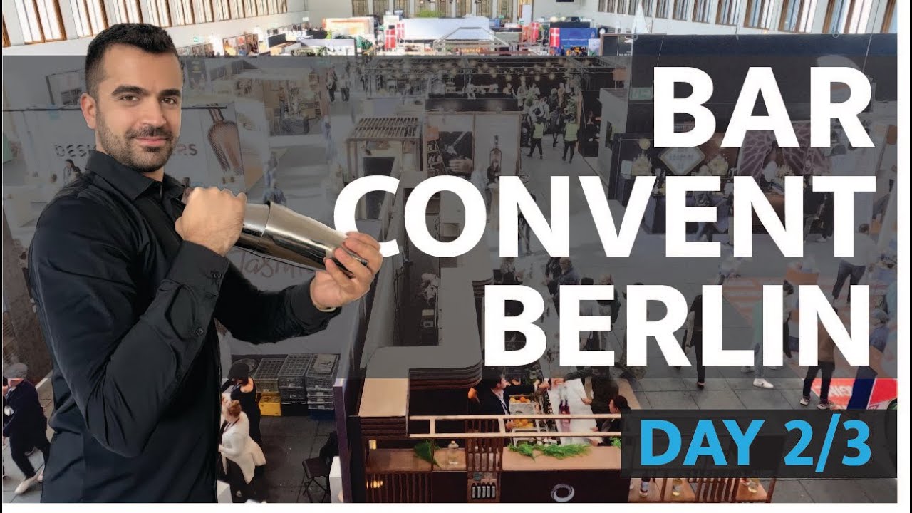 Bartender Working  At Berlin Bar Convent (BCB) 2022 Day 2/3