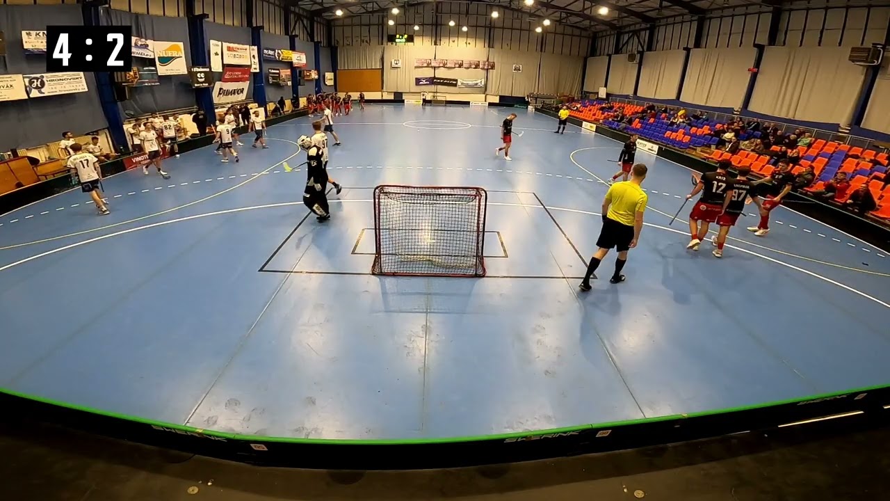 Sestřih: Národní liga - 15.kolo, Florbal Náchod : Milevsko 5:4pn