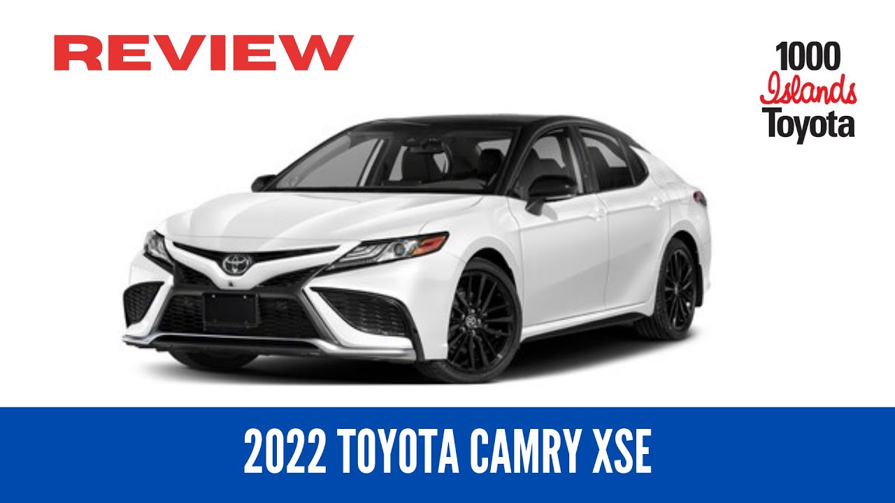 2022 Toyota CAMRY XSE AWD / RED LEATHER SEATS! Super White Brockville Ontario - 1000 Islands Toyota