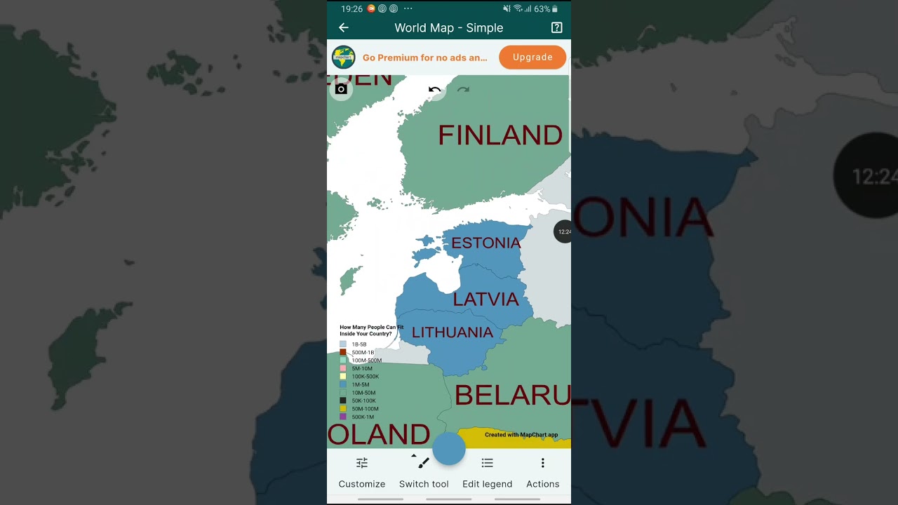 How Many People Can Fit Inside Your Country?