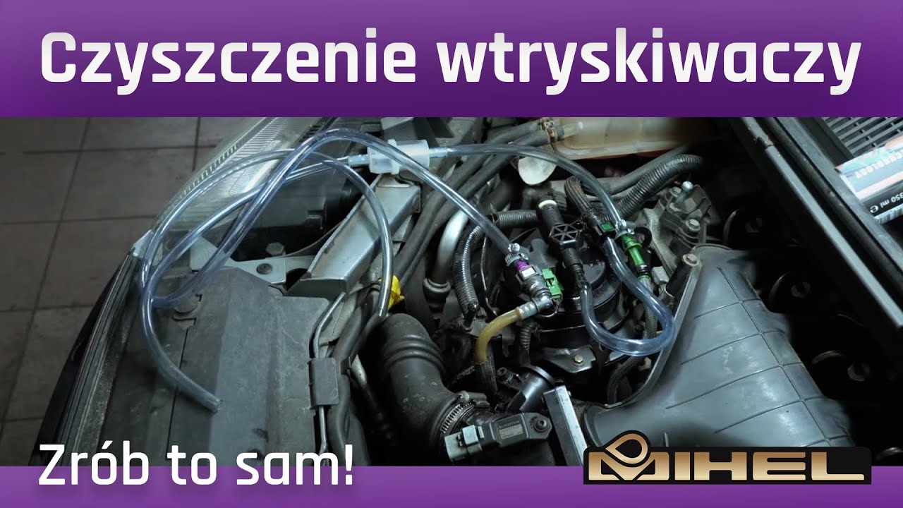 Czyszczenie wtryskiwaczy FORD FOCUS C-MAX za pomocą MIHEL PRO INJECTOR DIESEL