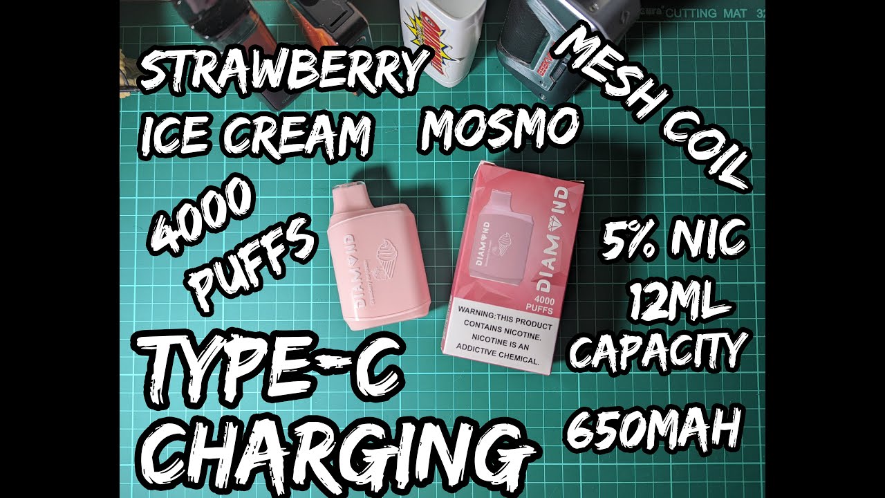 Diamond Disposable Vape Unboxing + ASMR
