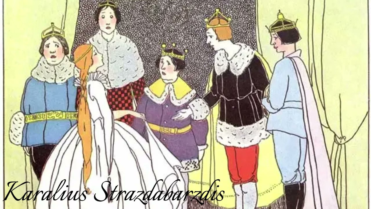 Broliai Grimai. Karalius Strazdabarzdis