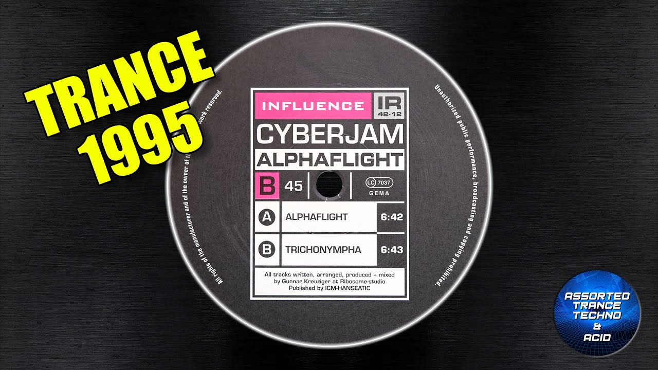 Cyberjam - Alphaflight [Influence Recordings] 1995 [Trance]