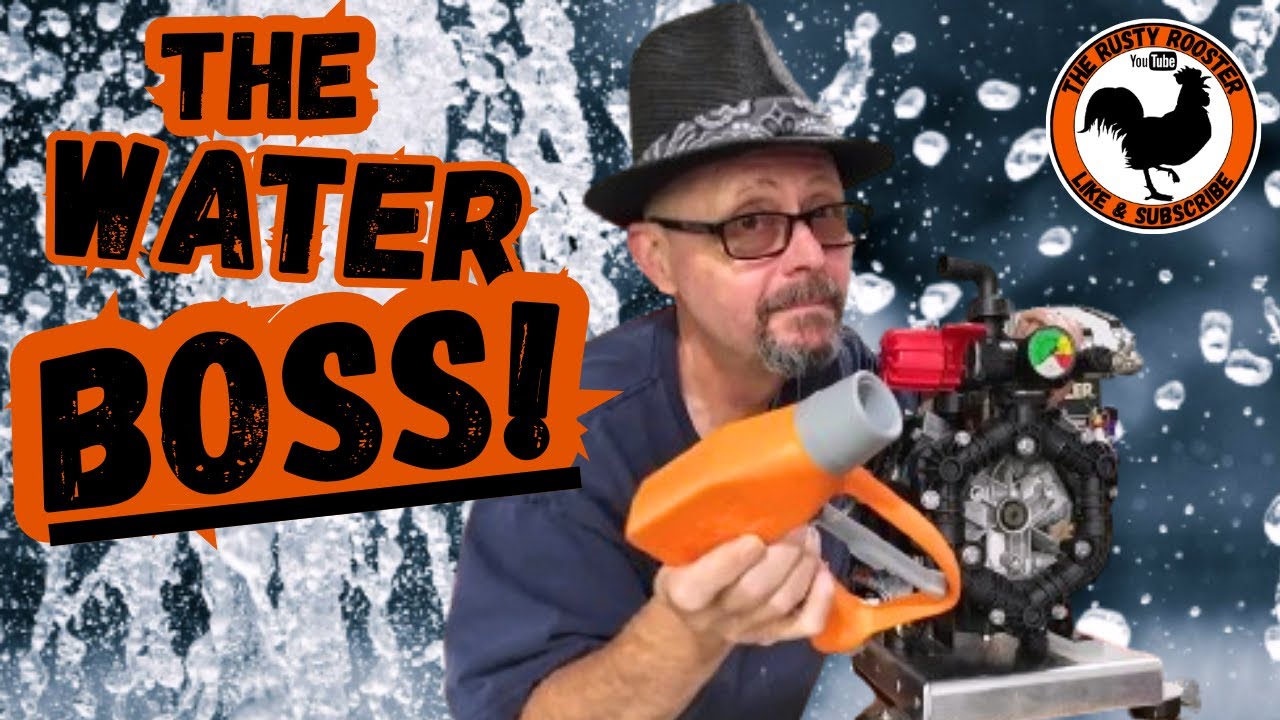 Meet the WATER BOSS – 60ft Soft Wash Power!