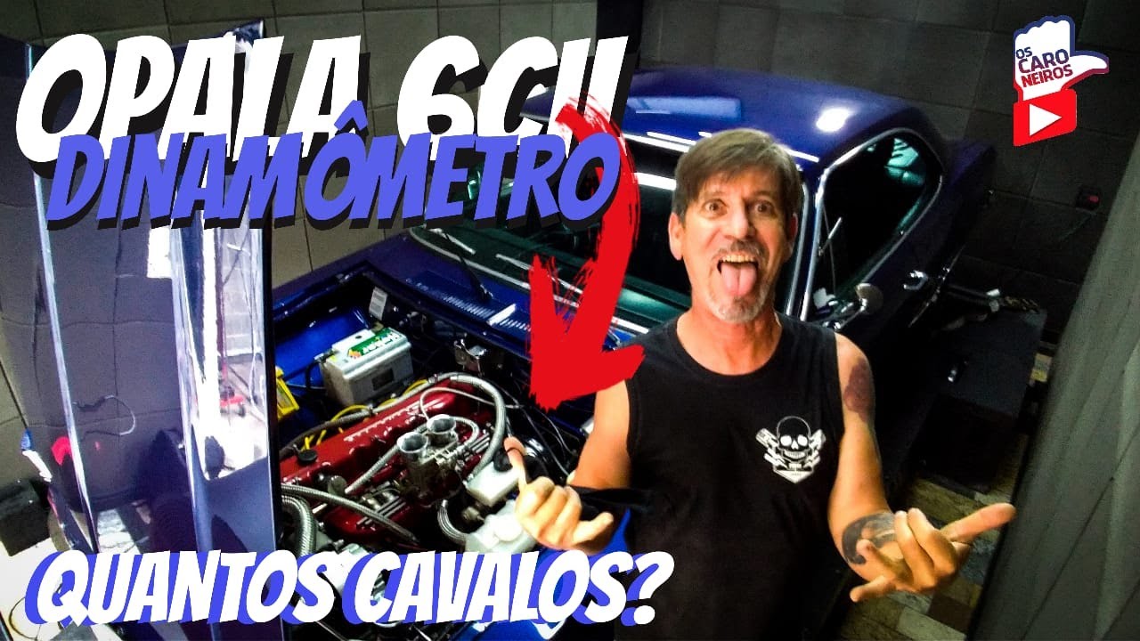 Opala 6 Cilindros 250S no Dinamômetro!! ATM MOTORSPORT