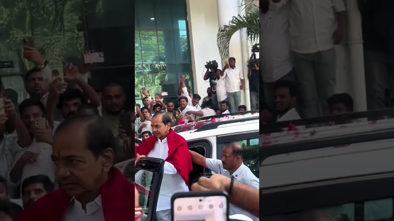 CM CM CM KCR 🙏 MAASS ENTRY 🔥@BharatRashtraSamithiParty @KCRAdda @harishrao_team