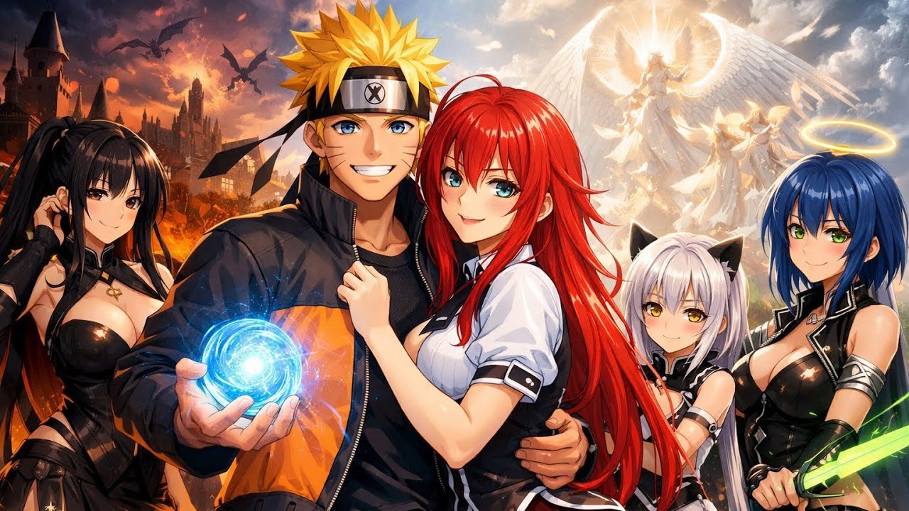 What If Naruto Entered High School DxD and Built a Chakra Harem to Rule Devils, Angels, and Gods? 