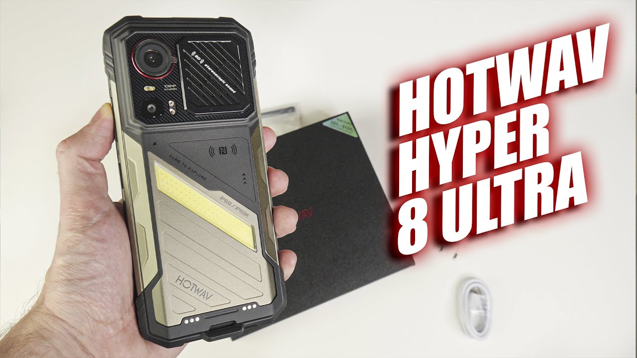 Hotwav Hyper 8 Ultra - смартфон з повноцінною рацією!
