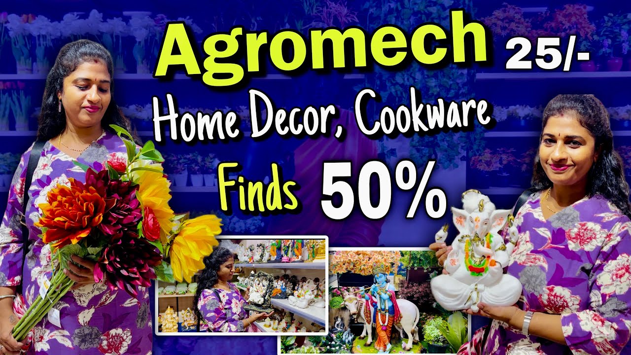 Agromech Industries Sanath Nagar | Biggest steel Factory | Home Decor and Balcony Makeover Items