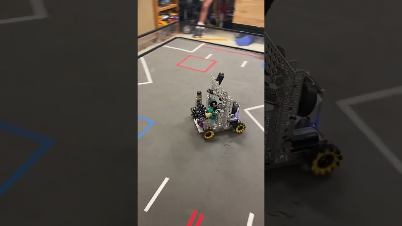 FTC DECODE 4361 TurBOCAts first robot scored its first points!! #robot #engineering #ftc #robotics