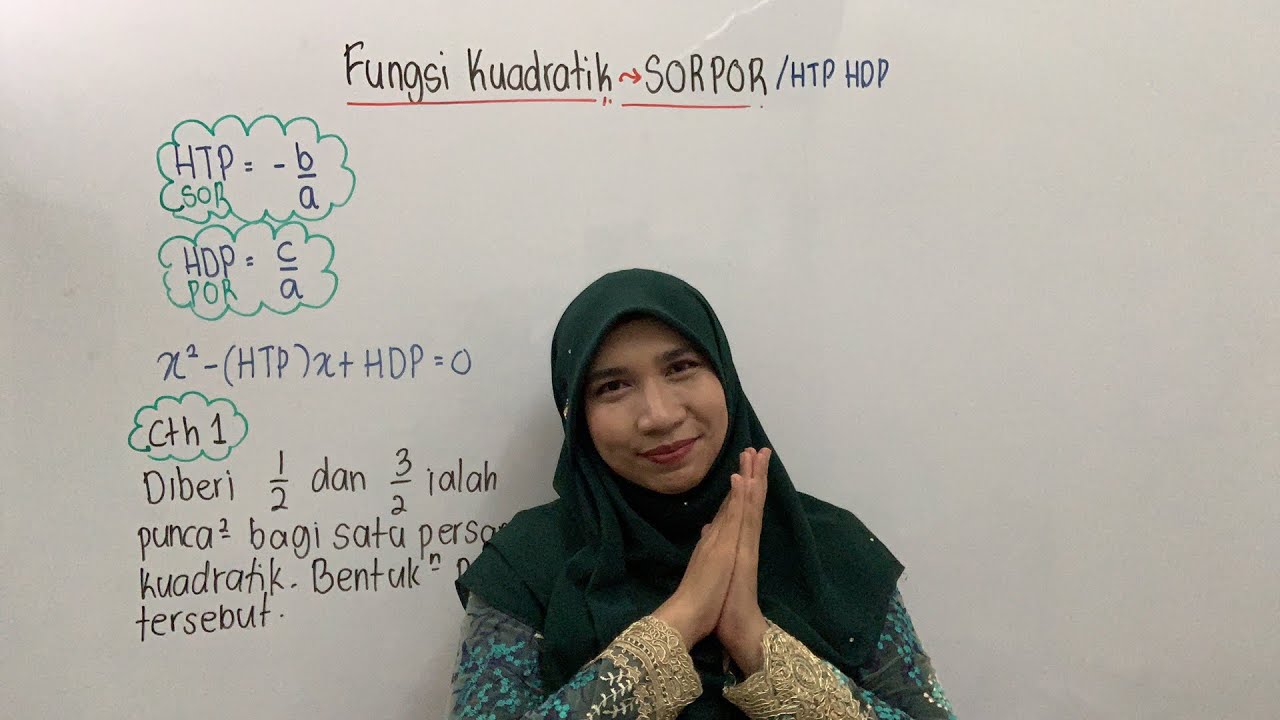 [PTTI LIVE] Study At Home | Addmath SPM - [Fungsi Kuadratik]