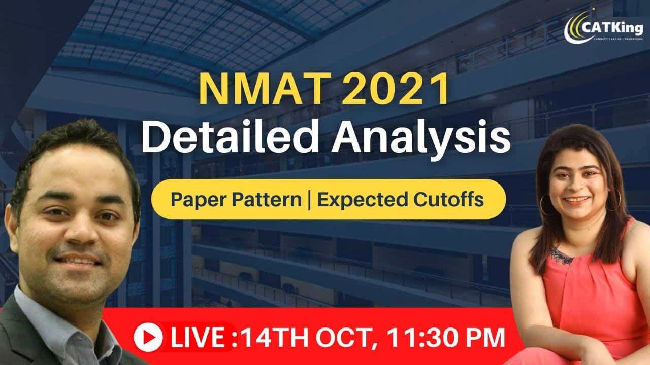 NMAT 2021 Detailed Analysis : Paper Pattern Changes | Difficulty Level | Cutoffs