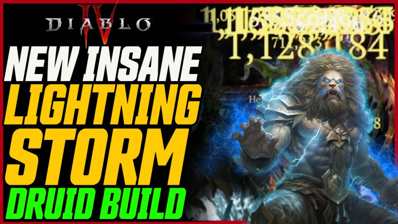 NEW LIGHTNING STORM DRUID! Season 1 Buffs Could Make This INSANE! // Diablo 4 Terravolt Druid Guide