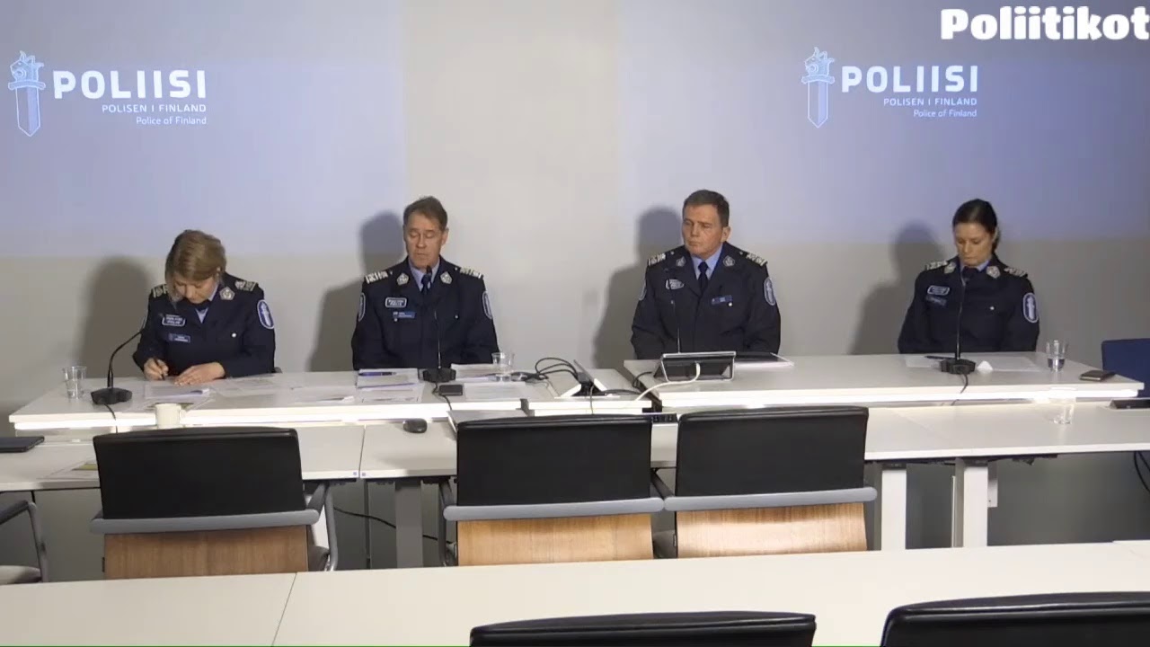 Poliisin tiedotustilaisuus