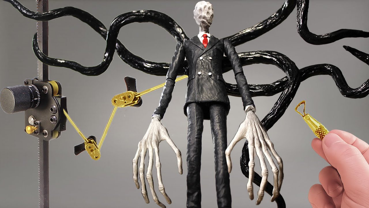 I Sculpted Slenderman and Animated Him in Stop Motion!