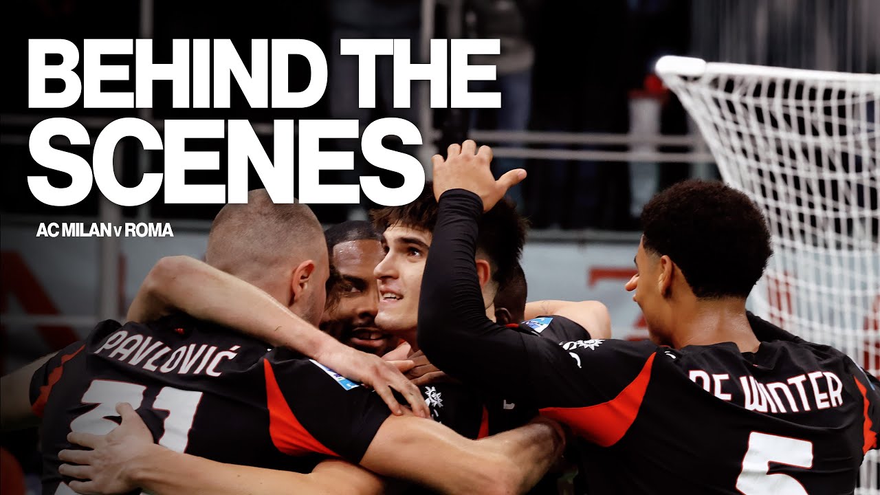 Milan-Roma | Behind the scenes: immagini inedite