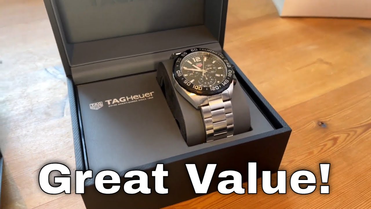 Распаковка Tag Heuer Formula 1