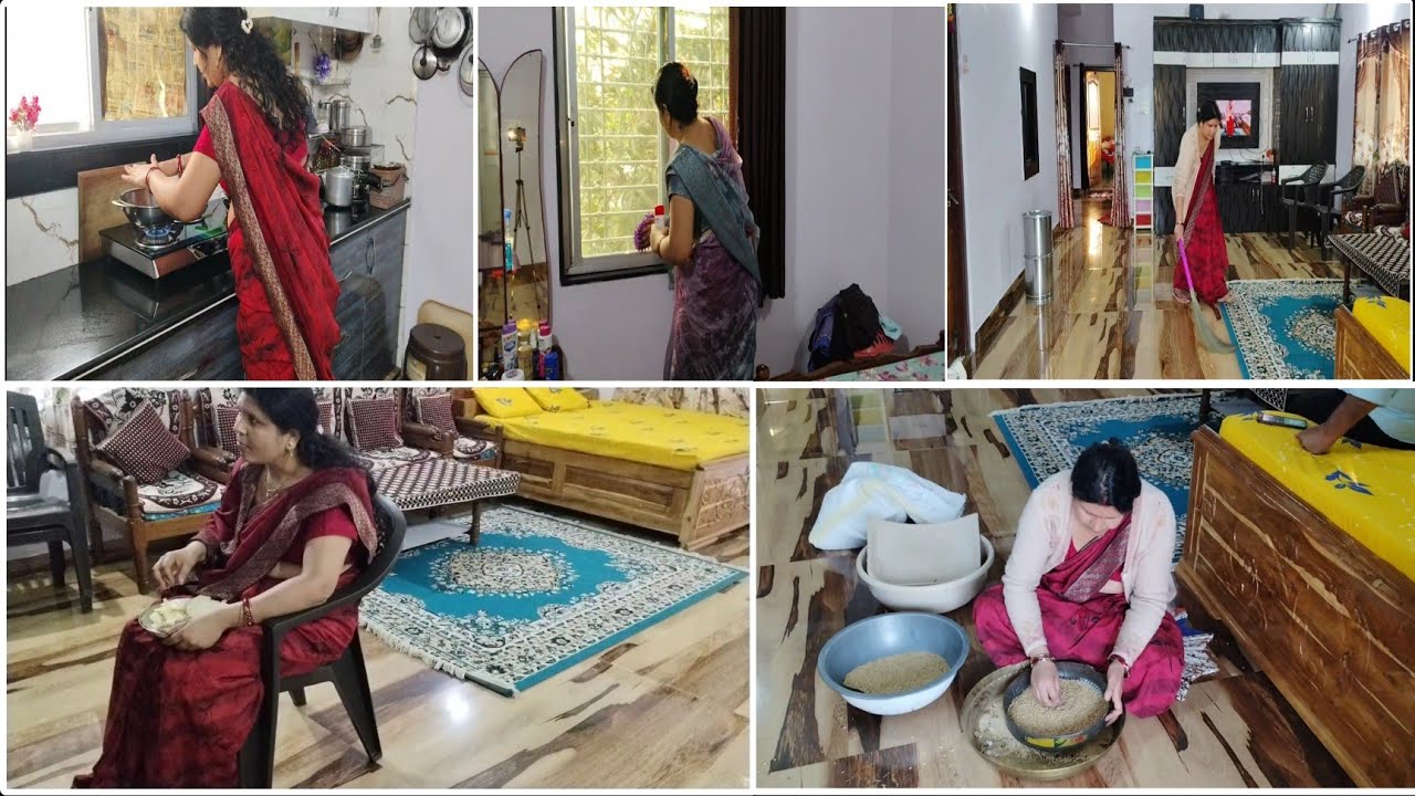 🌄सर्दियों के छोटे दिन कितना भी जल्दी करो काम खत्म होते ही नहींसुबह से शाम तक एक के बाद एक अनगिनतकाम 