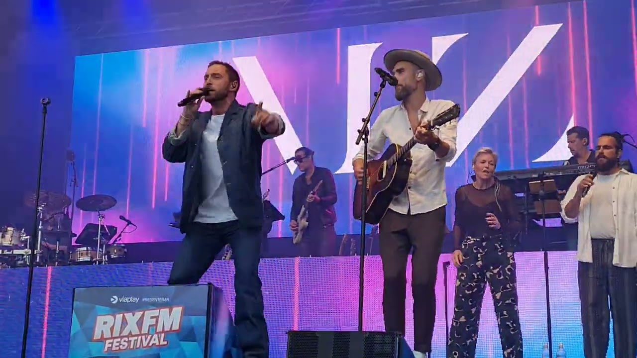 Måns Zelmerlöw ~ Andetag ~ Live @ Rix FM festival 14/8.2023 Kristianstad