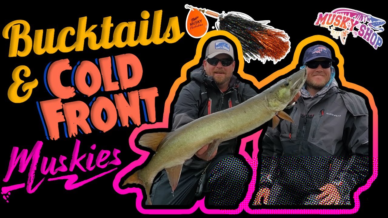 Cold Front Musky Fishing With Mepps Flashabou's