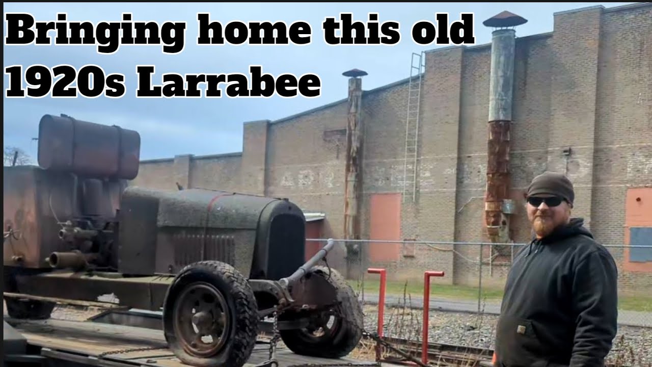 Стояла в лесу 50 лет. Редкая старинная пожарная машина Larrabee 1920-х годов. Спасена со свалки м...