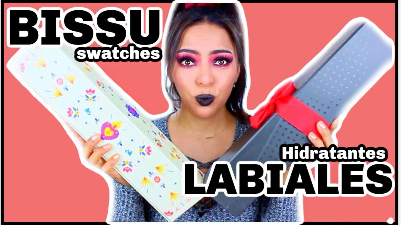 PROBANDO MAQUILLAJE BISSU COSMETICS  LABIALES HIDRATANTES NUEVOS + SWATCHES 2020♥BeautybyNena