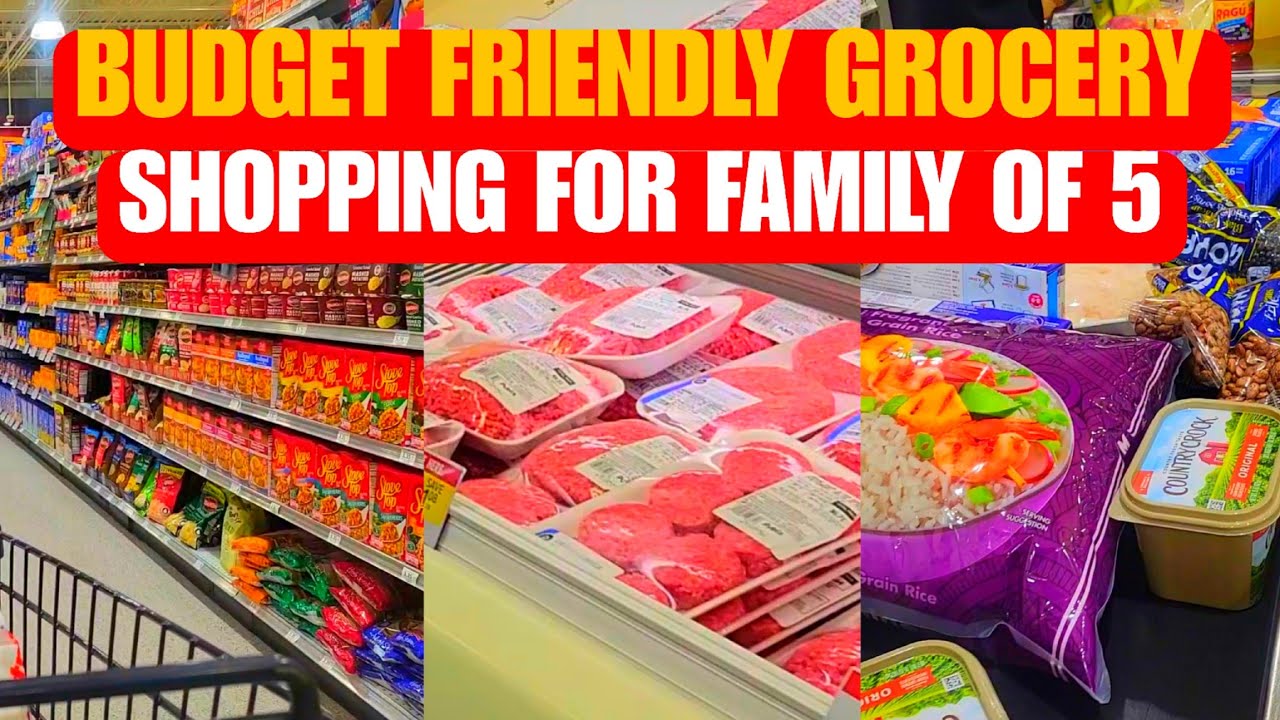 Budget-Friendly Grocery Haul 🛒 | Smart Shopping Tips for a Family of 5